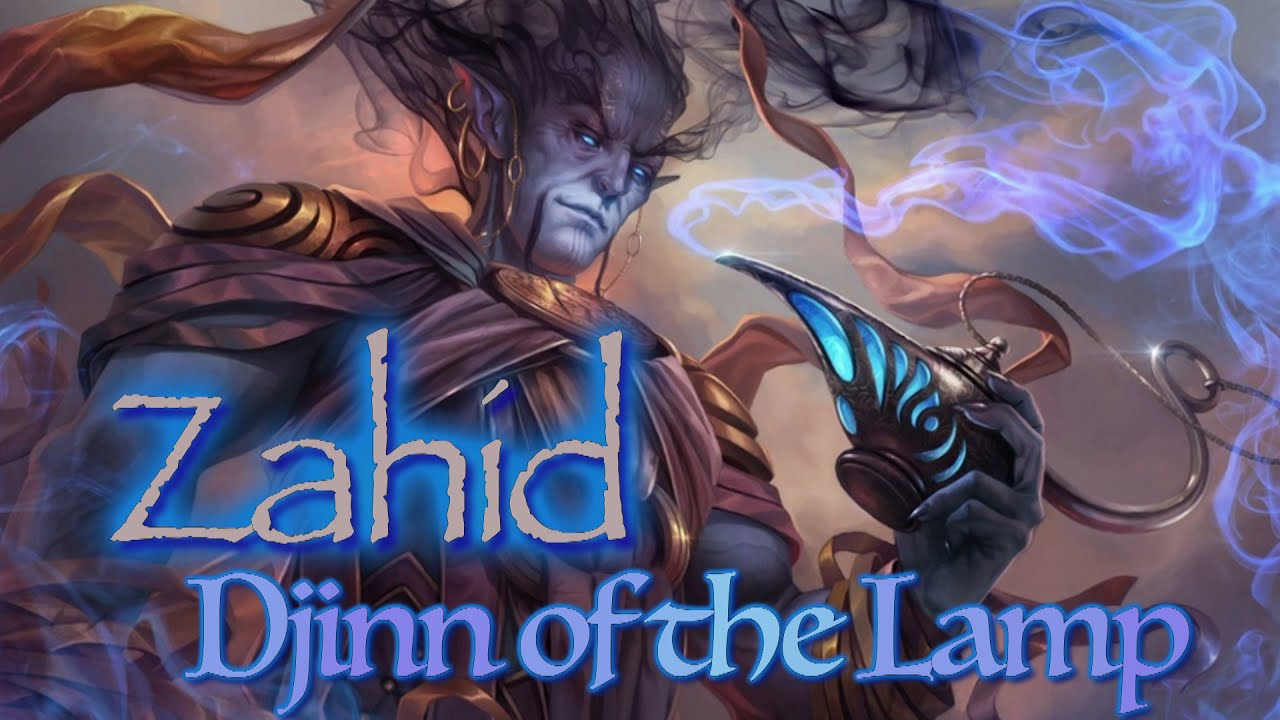 MTG Zahid Djinn of the Lamp Commander EDH Homebrew