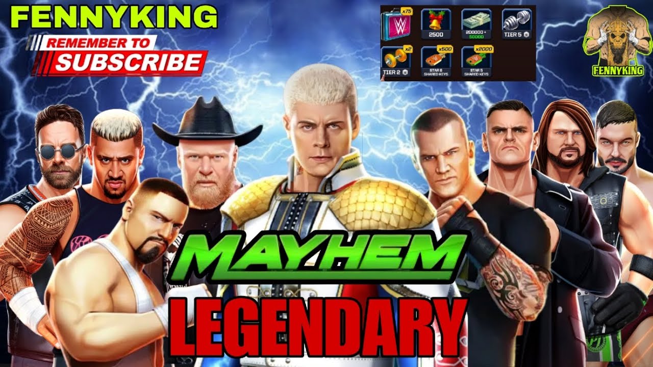 БЕЗУМИЕ 🔥 УЛЬТРА 😤 ЛЕГЕНДАРНОЕ 😱 @fennyking WWE MAYHEM GAMEPLAY | #wwemayhem #bringonthemayhem #w...