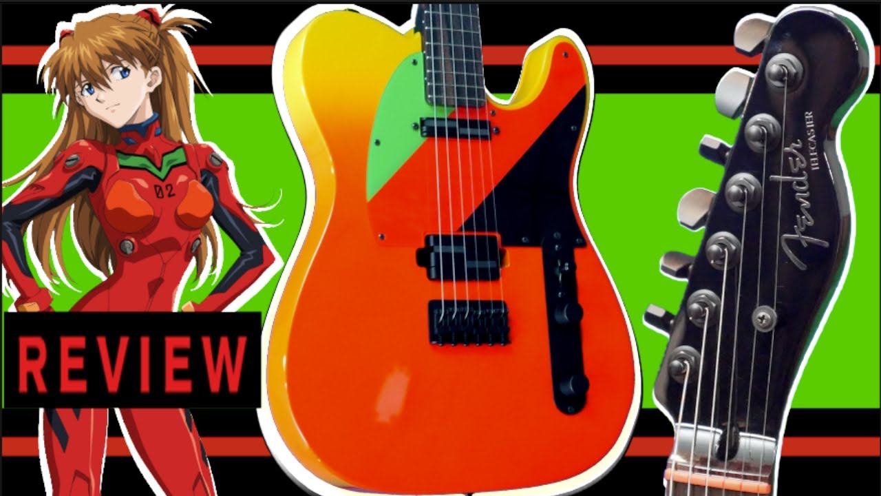 Someone's Getting Fired at Fender Japan... | 2020 Fender Evangelion Asuka Telecaster | Review + Demo