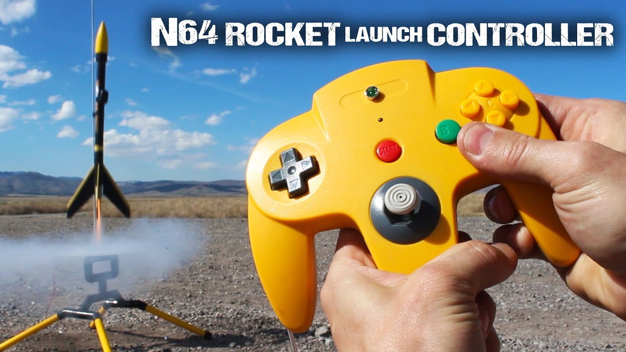 How To Make An N64 Rocket Launch Controller