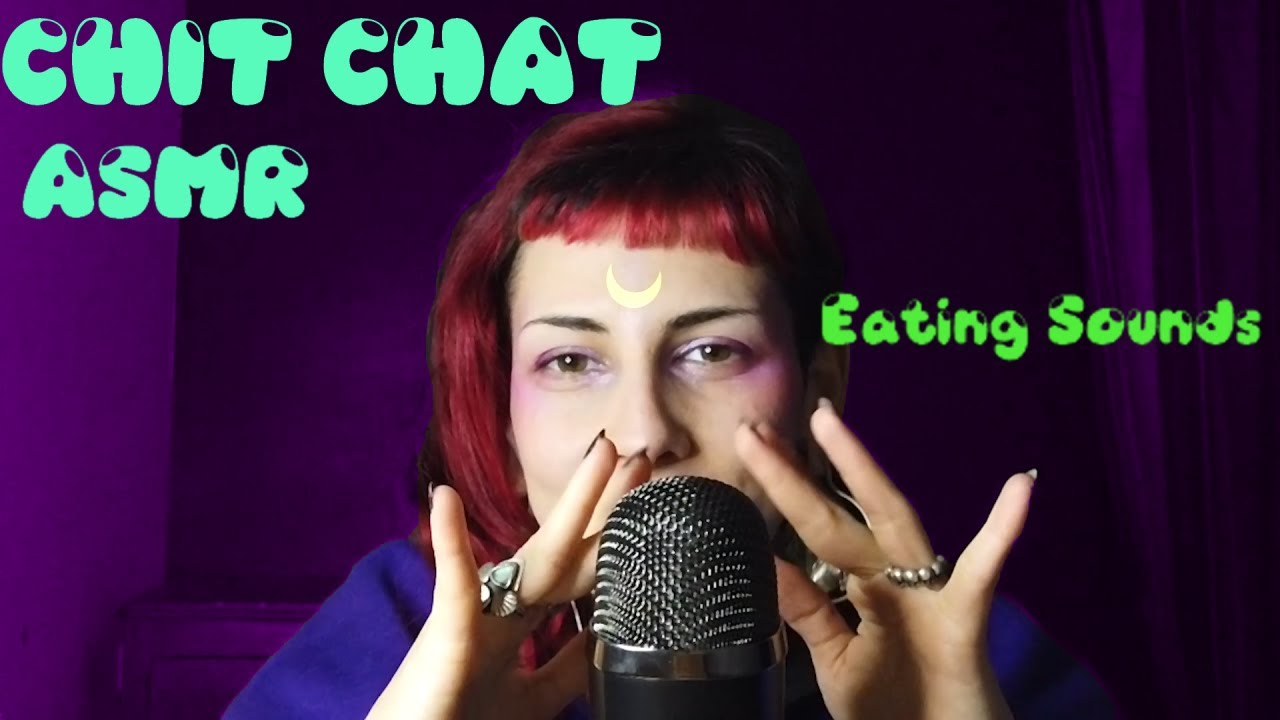 ChitChat ASMR ITA #1 ✨ Mangio e parlo del canale...A VANVERA 먹방