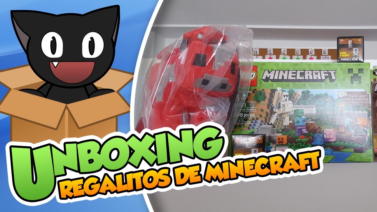Unboxing &iexcl;Regalos navide&ntilde;os de Minecraft!