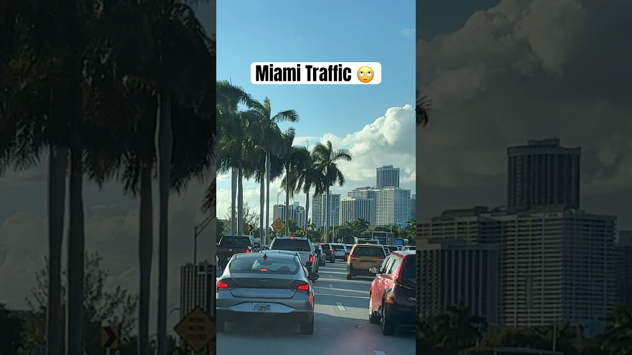 #Miami #traffic #shorts