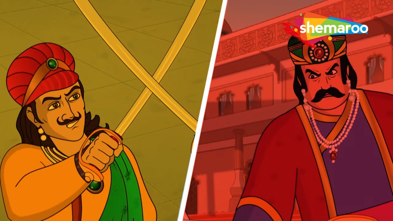 Best of Akbar Birbal Ki Kahaniyaan : - अकबर और बीरबल में लड़ाई क्यों हुई है ?  @shemarookids