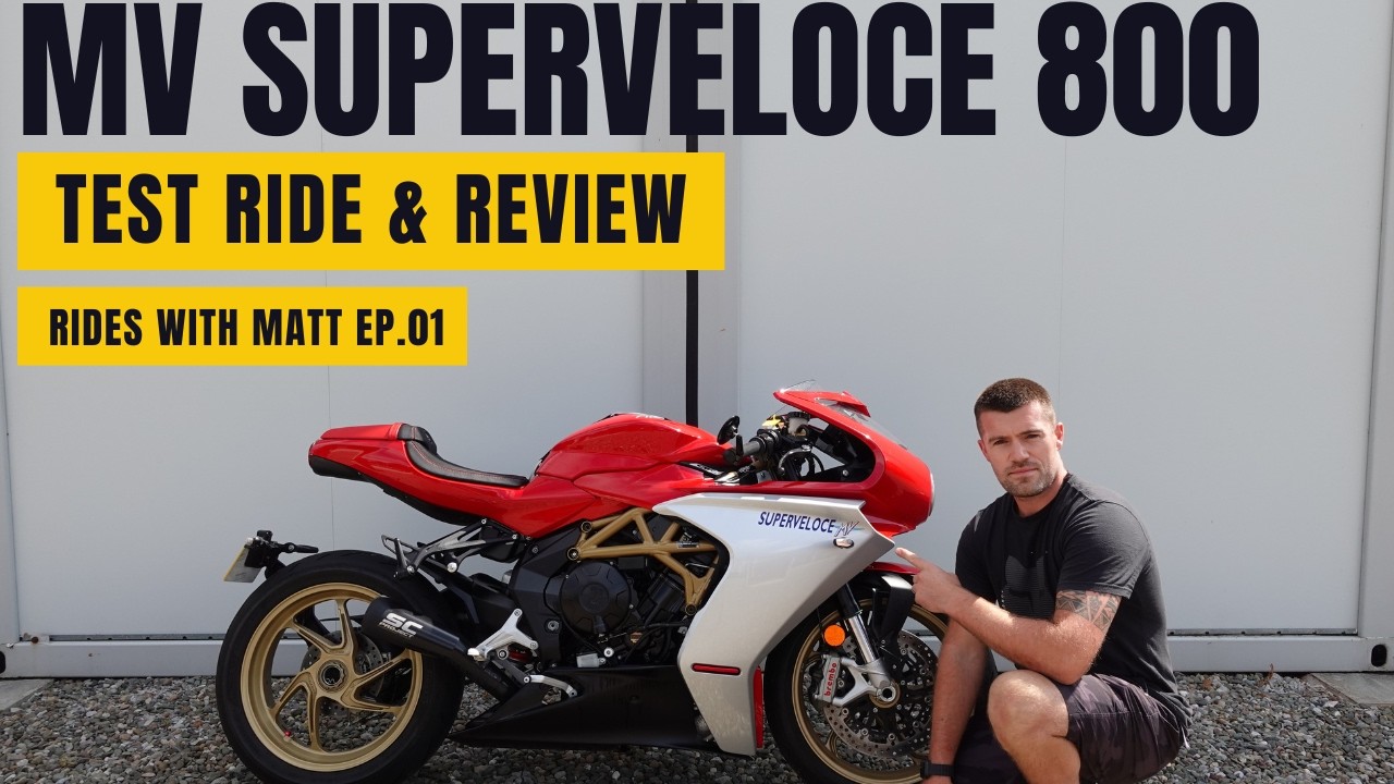 MV Agusta Superveloce 800 Review | Rides With Matt