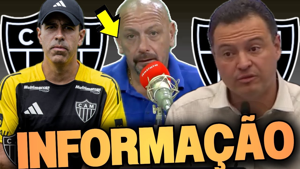 HOJEEE! ITATIAIA ESPORTES ATL&Eacute;TICO MG | EXCELENTE INFORMA&Ccedil;&Atilde;O DESTA QUINTA NO GALO | ATL&Eacute;TICO HOJE!