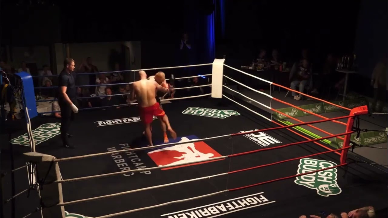 Joacim Nyberg vs Riku Leinonen WestCoast Battle 14 i Varberg | Muay Thai Sweden