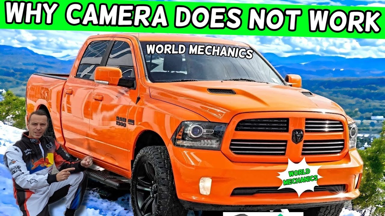 DODGE RAM WHY REAR VIEW CAMERA DOES NOT WORK DODGE RAM 1500 2500 3500 2013 2014 2015 2016 2017 2018