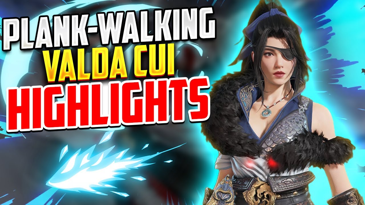 PLANK-WALKING | Naraka Bladepoint Highlights | Kills Montage | Valda Cui Gameplay