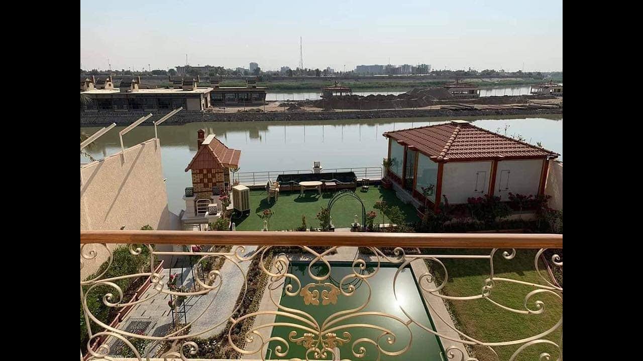 #فيلا_VILLA مساحة 535 متر مربع - مؤثثة - ع نهر دجلة للبيع في #بغداد_سبع_ابكار_قرب_ساحة_هدى_صالح_عماش