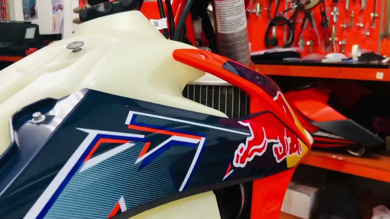 New Build KTM Enduro21 Redbull DHL edition