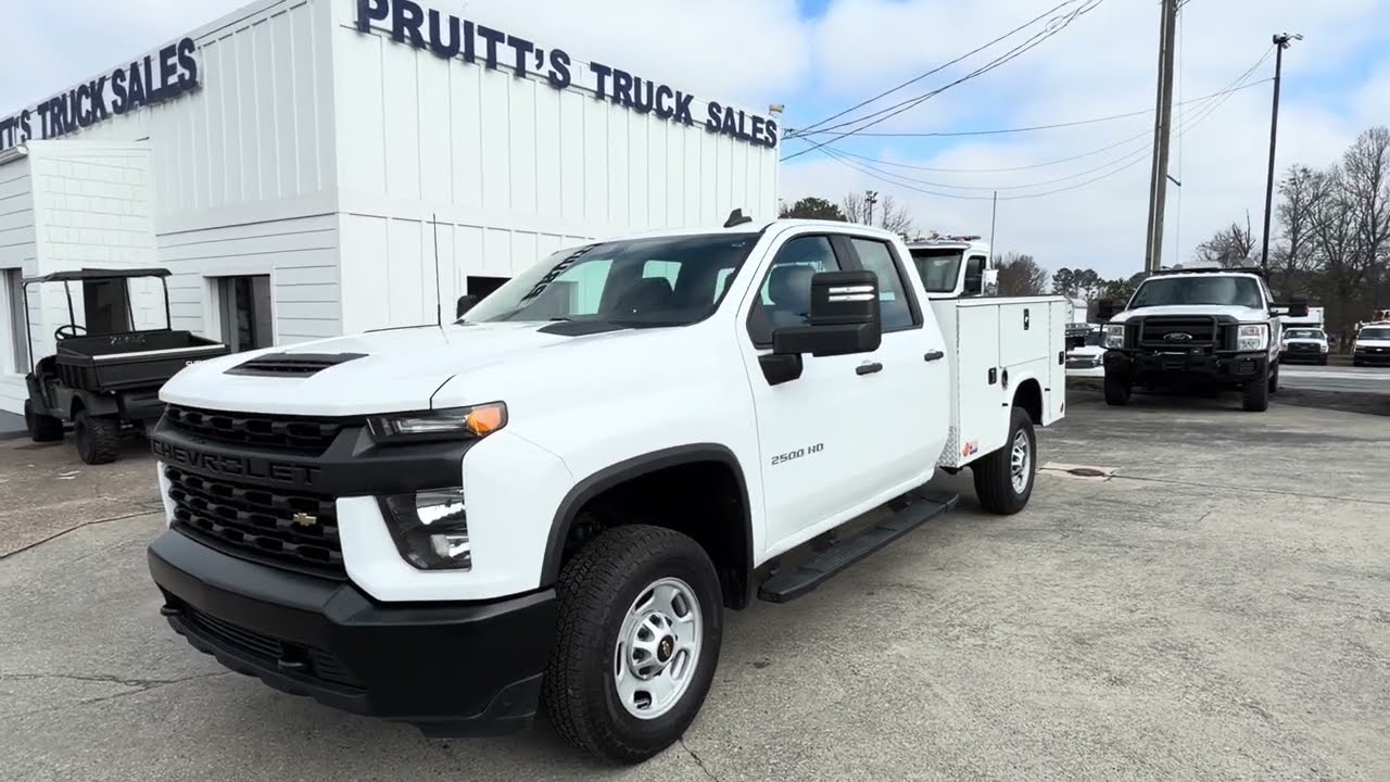 2023 Chevrolet Silverado 2500HD Double Cab Utility Service Truck T9402