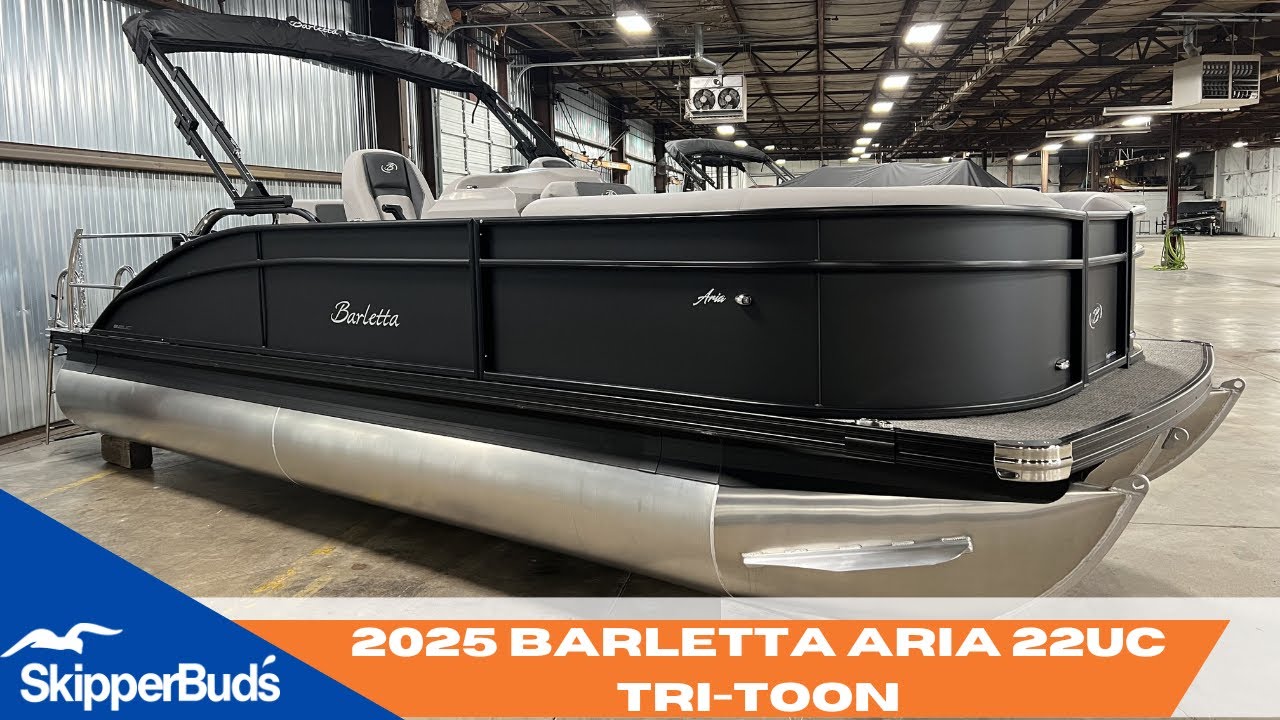 2025 Barletta Aria 22UC Tri-Toon Boat Tour SkipperBud's