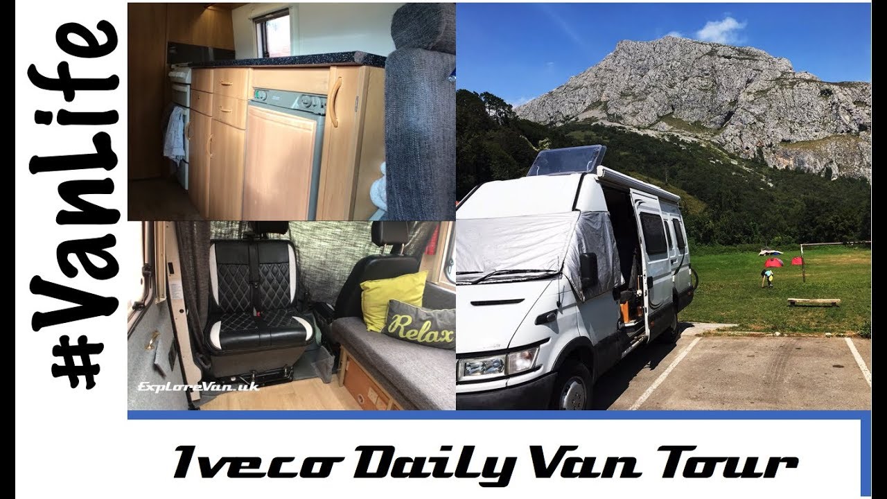 Our New Van! Family of four in a camper van conversion, tour of our Iveco Daily - UK VanLife