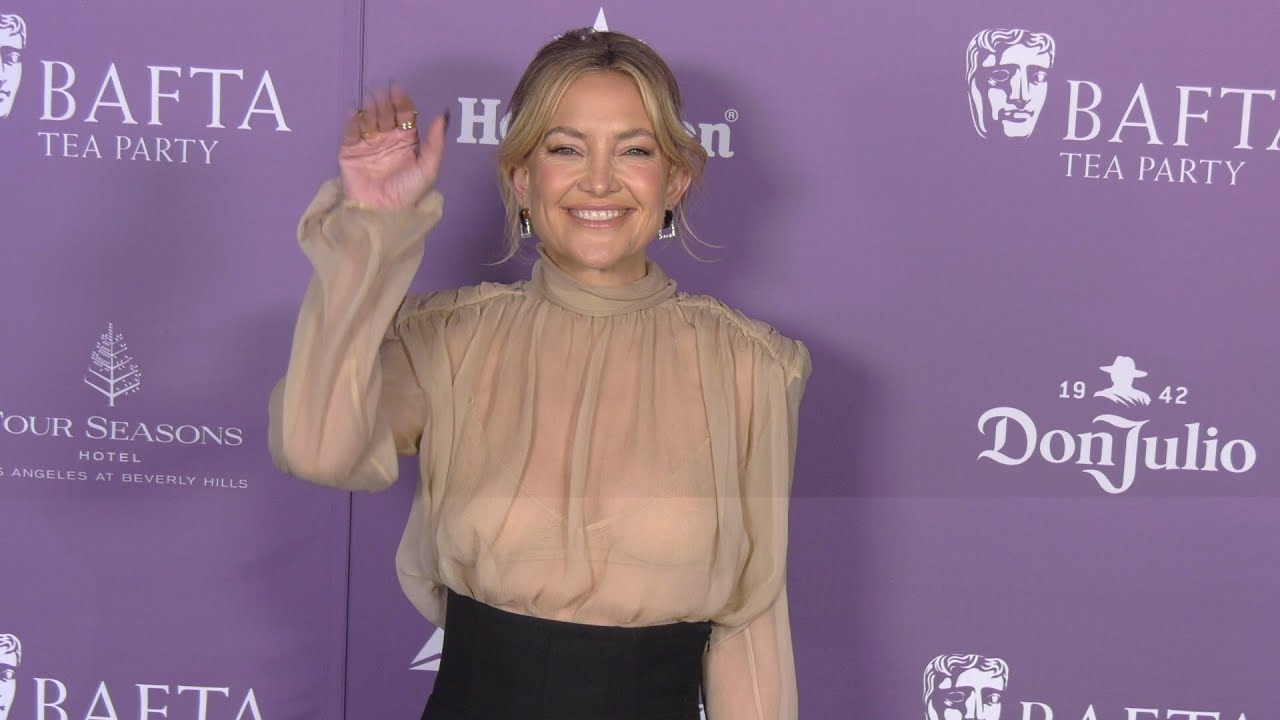 Кейт Хадсон на чаепитии BAFTA 2026 в Лос-Анджелесе | Прибытие