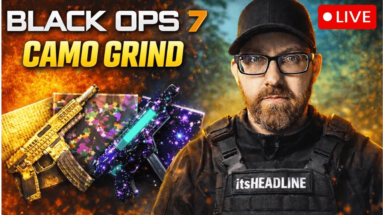 CAMO GRIND LIVE 🔥 Call of Duty Black Ops 7 | Unlocking Camos