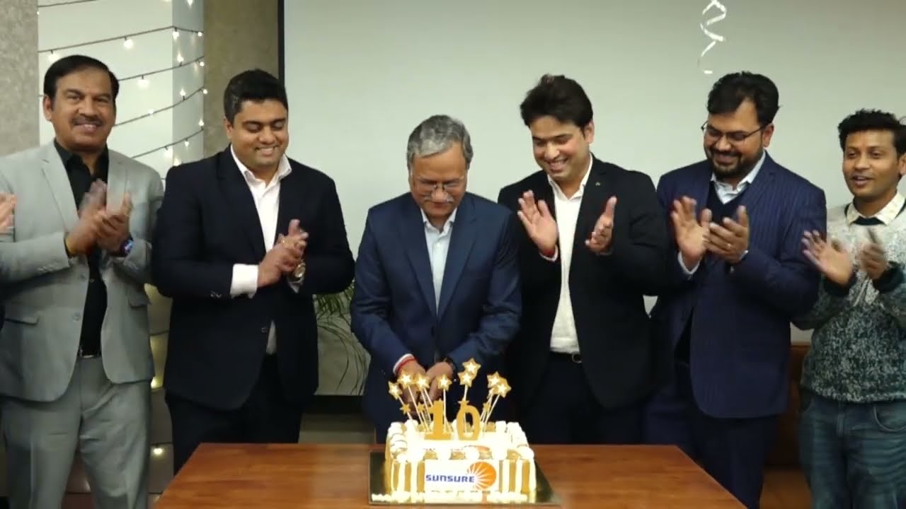 Milestone Moment: Sunsure's 10th Foundation Day Celebration