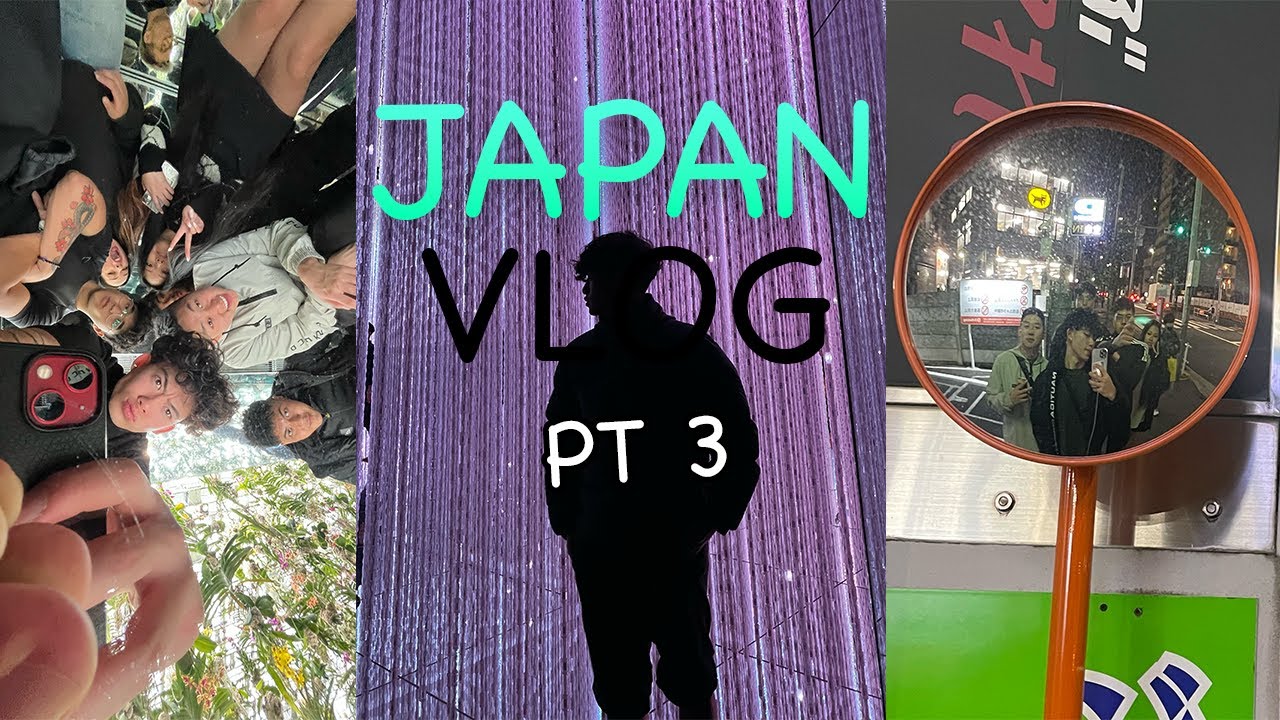 JAPAN VLOG PT 3 | ТОКИО, TEAMLABS, ГИНЗА, РЫБНЫЙ РЫНОК ЦУКИДЗИ, КВАДРАТ КРАСНЫХ ФОНАРИ С KINGHENRY