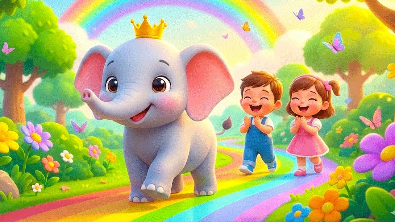 Hathi Raja Kahan Chale - हाथी राजा कहा चले  | Hindi Poem For Kids | Hathi Raja Kids Song