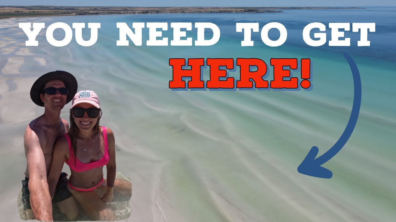 South Australia’s number ONE beach! Discover the Yorke Peninsula with us!
