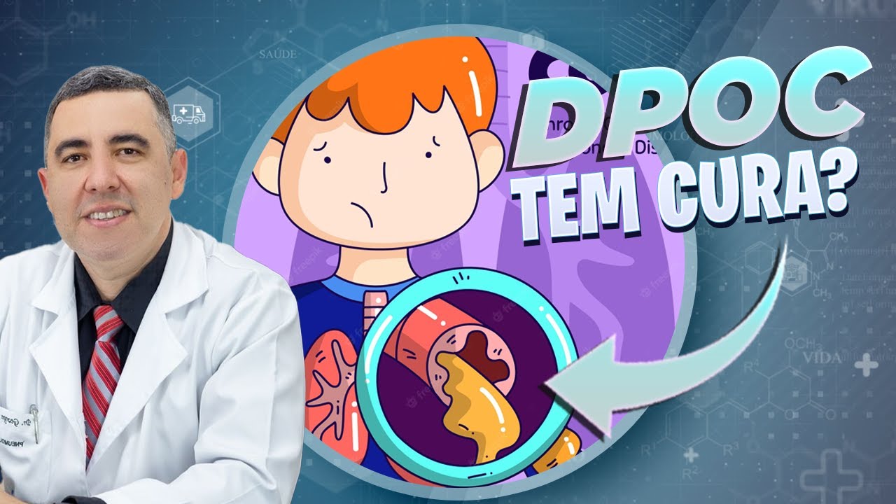 DPOC ( doen&ccedil;a Pulmonar obstrutiva cr&ocirc;nica ) tem cura? Pneumologista responde #enfisema