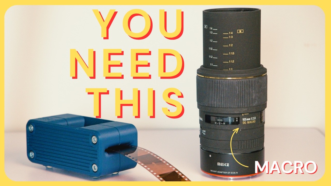 You Need This If You Want To Scan Your Film At Home