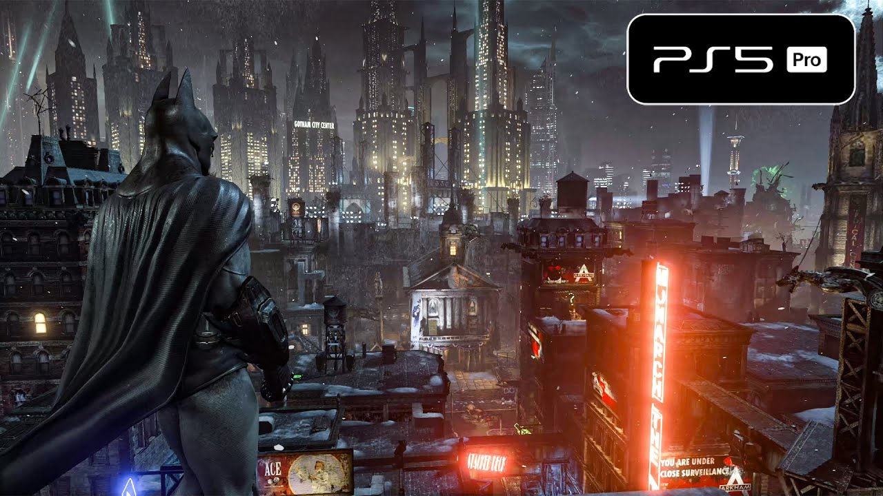 Batman Arkham City - PS5 PRO Gameplay 4K