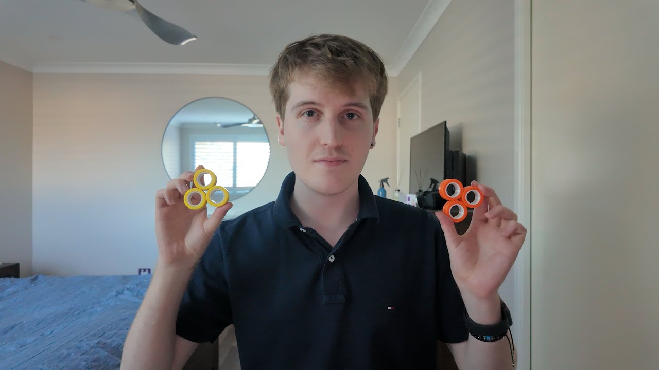 ASMR Stress relief magnetic rings 