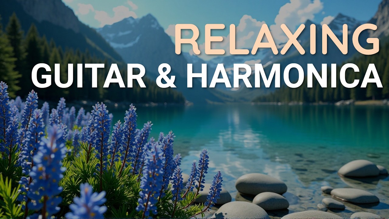 Relaxing Guitar and Harmonica Music for Sleep, Meditation & Stress Relief | Asia Melodies Relax