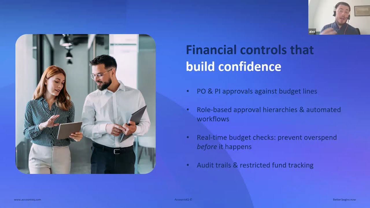 Five ways charities are automating finance to focus on impact with    AccountsIQ