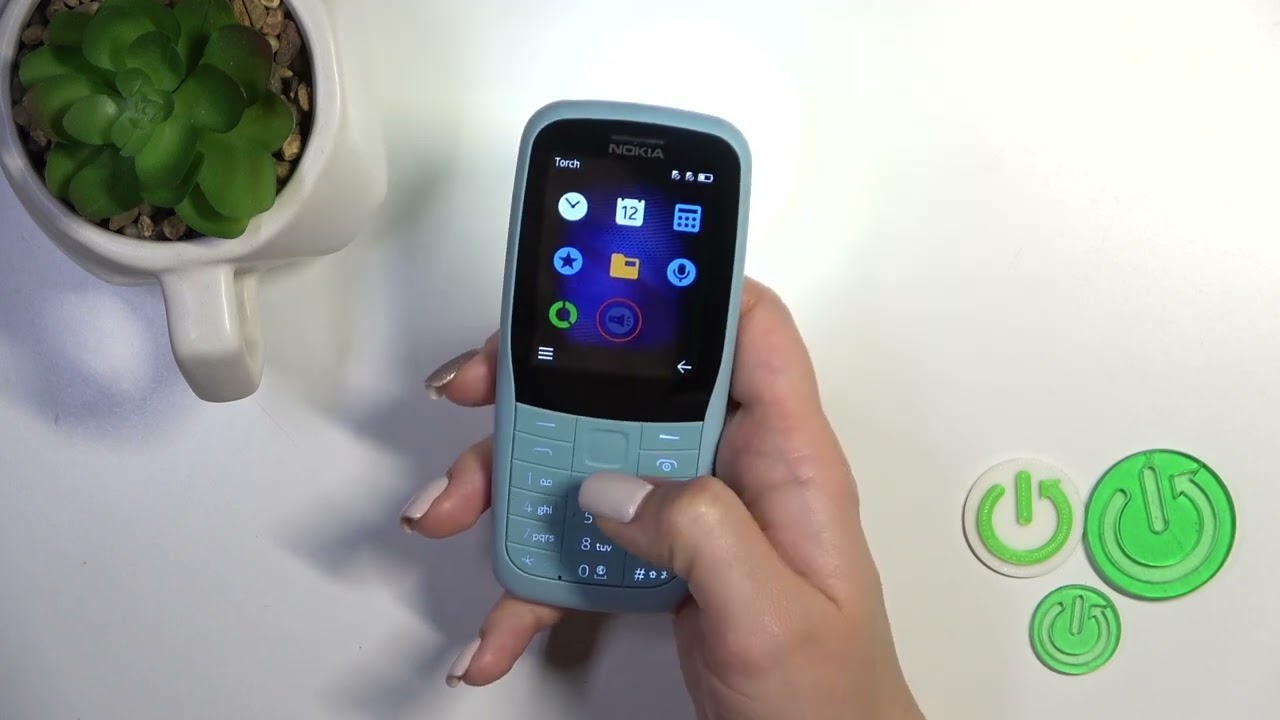 How to Turn On Flash Light in NOKIA 220 &ndash; Activate Flash Light