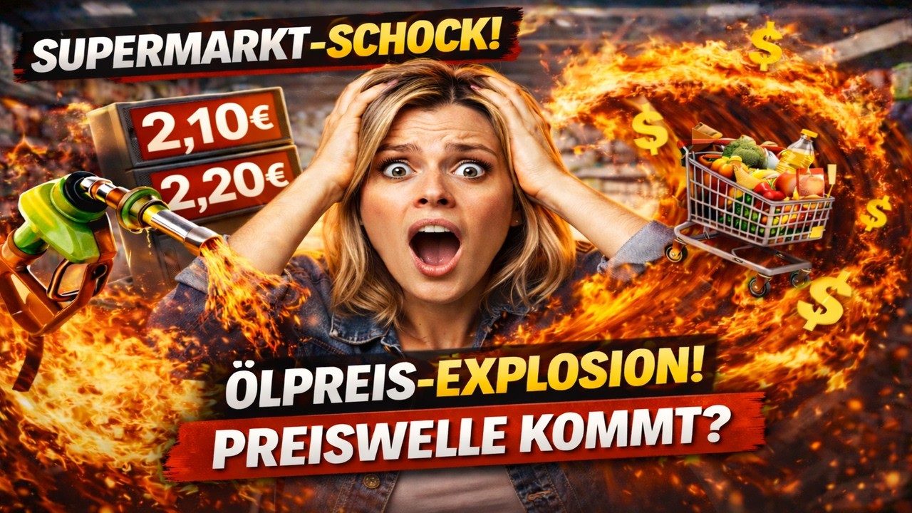 🚨 Supermarkt-Schock?: Aldi, Lidl & Rewe & Co. &ndash; &Ouml;lpreise explodieren! Preiswelle droht?