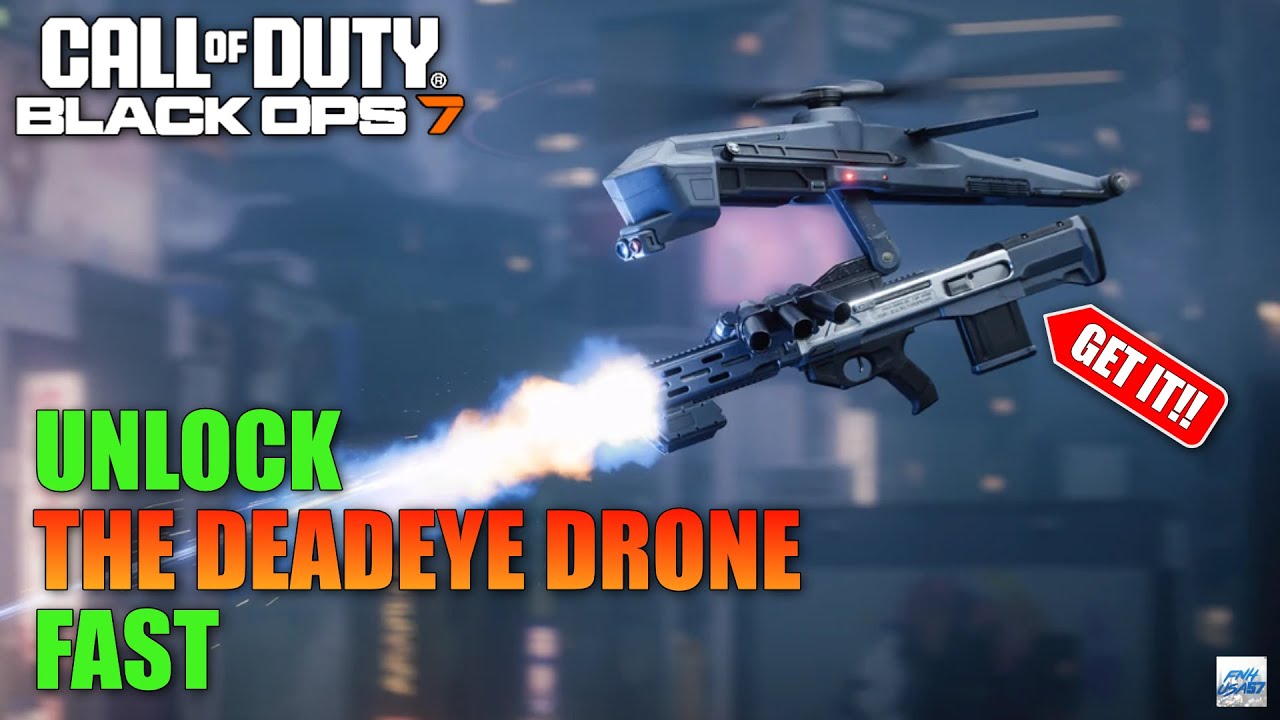 BO7: Как быстро разблокировать дрон DEADEYE — легко выполните все задания 3-й недели