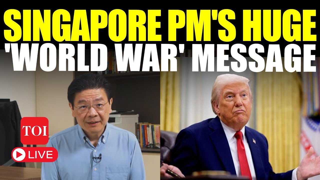 Singapore PM Wong's Shock WORLD WAR Warning To Trump Over TARIFFS STORM | 'Not Scared...'