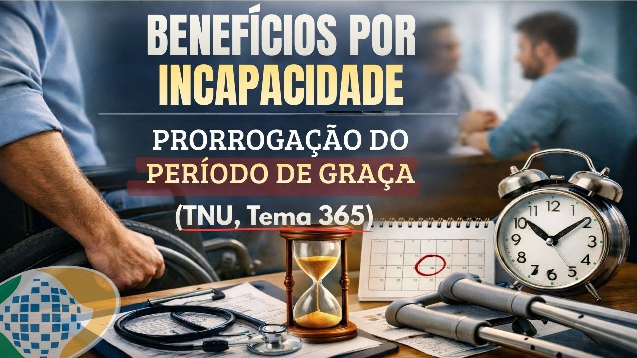Benefício por incapacidade como tempo de contribuição  TNU Tema 365