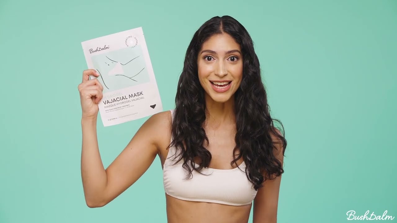 Get a smooth, bump free bikini line in just 10 minutes by using a Hydrogel Vajacial Mask