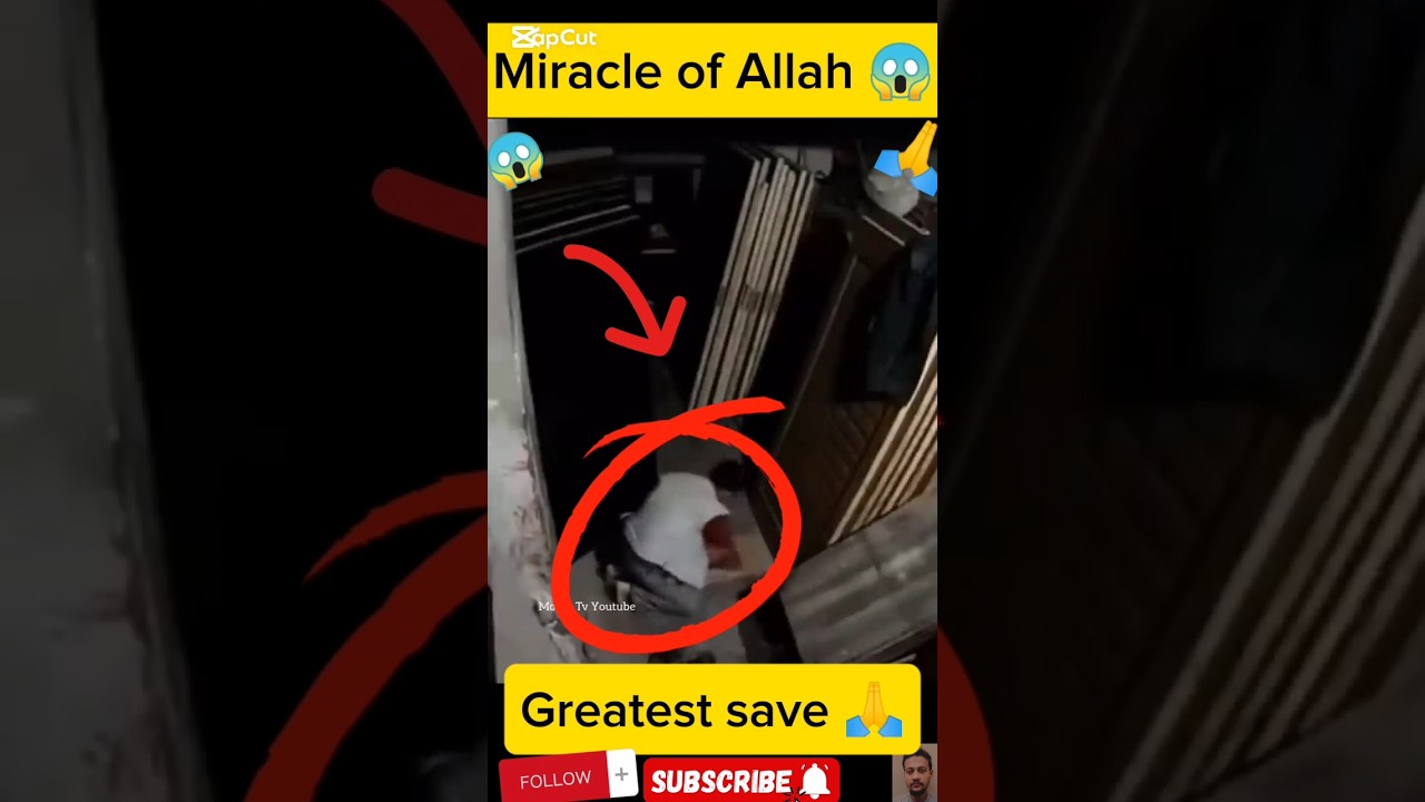 😱 Miracle of Allah 😱 Greatest save 🤲 #reels #greatestsave #automobile #shorts #viralvideo #trending