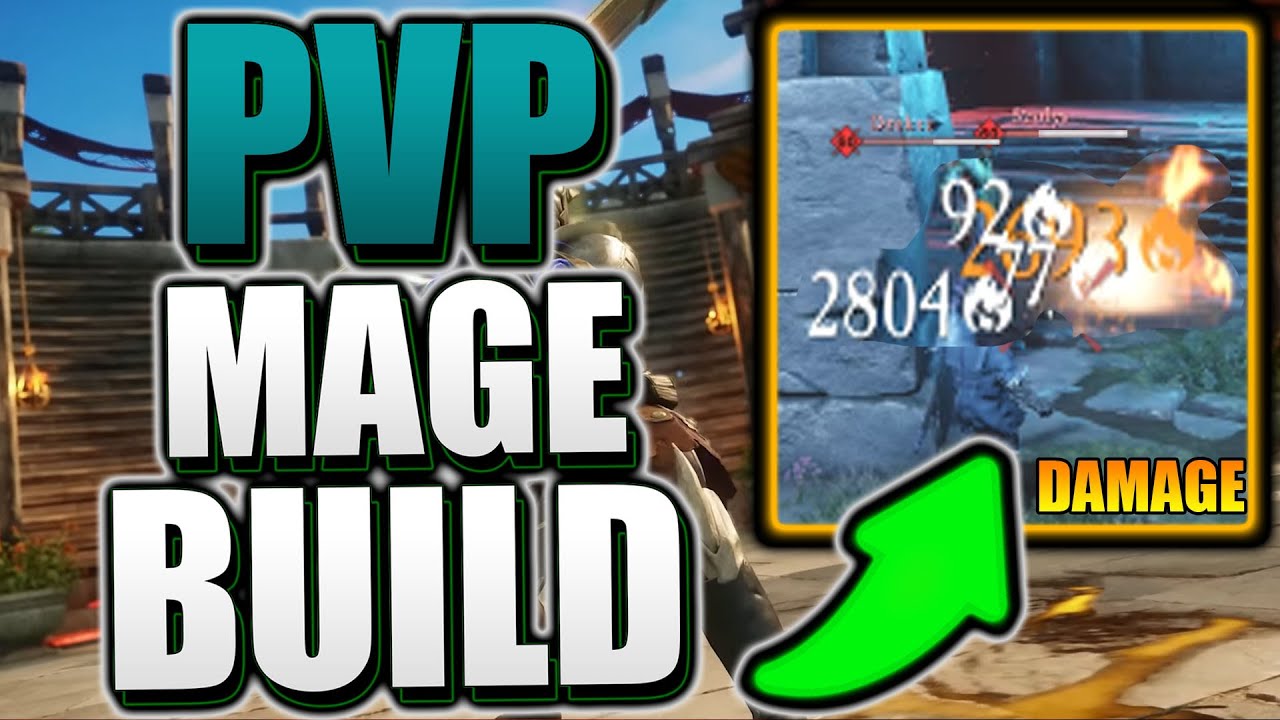 STRONGEST PVP BUILD in New World MMO! Fire Staff PVP, Ice Gauntlet PVP,  Build in New World MMO!