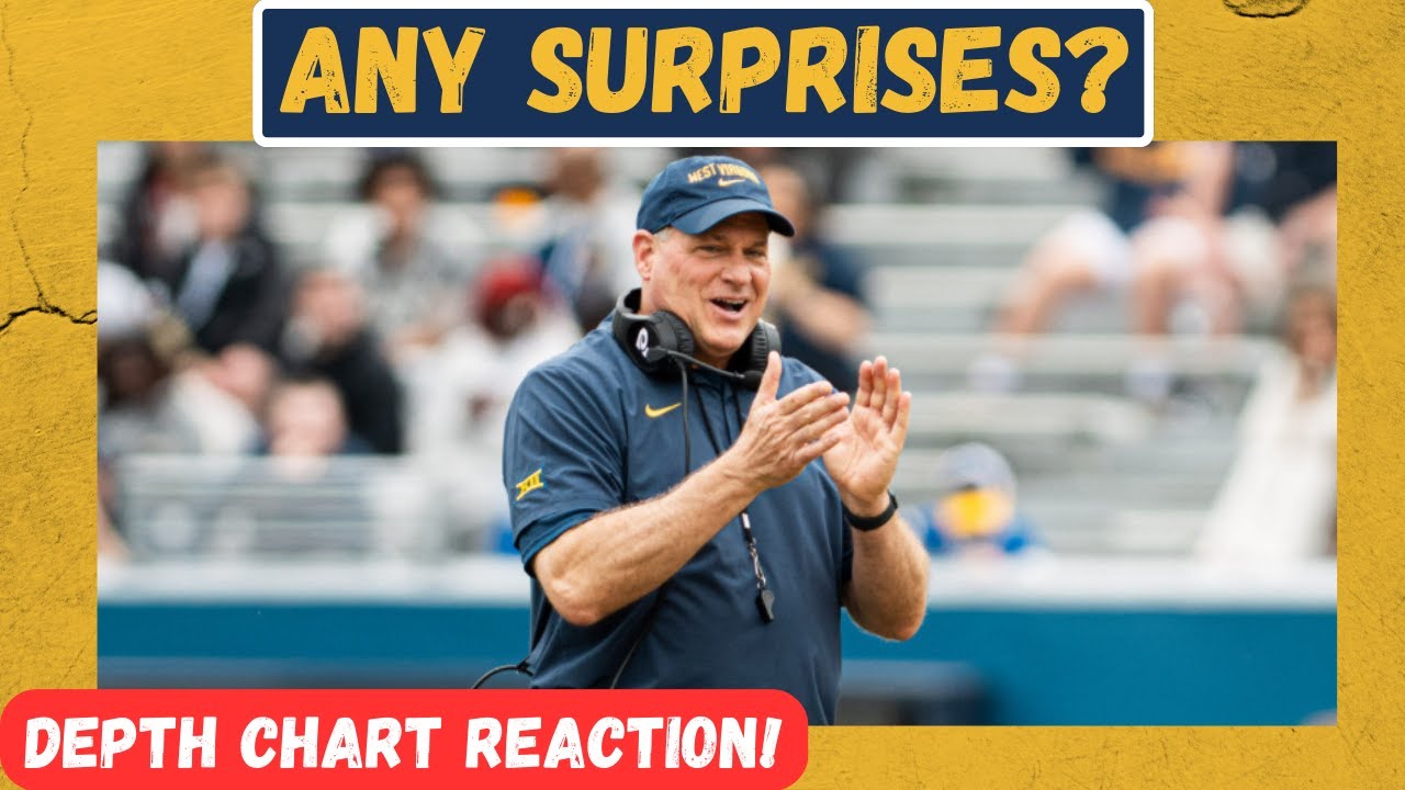 WVU Football Drops First Depth Chart of 2025!