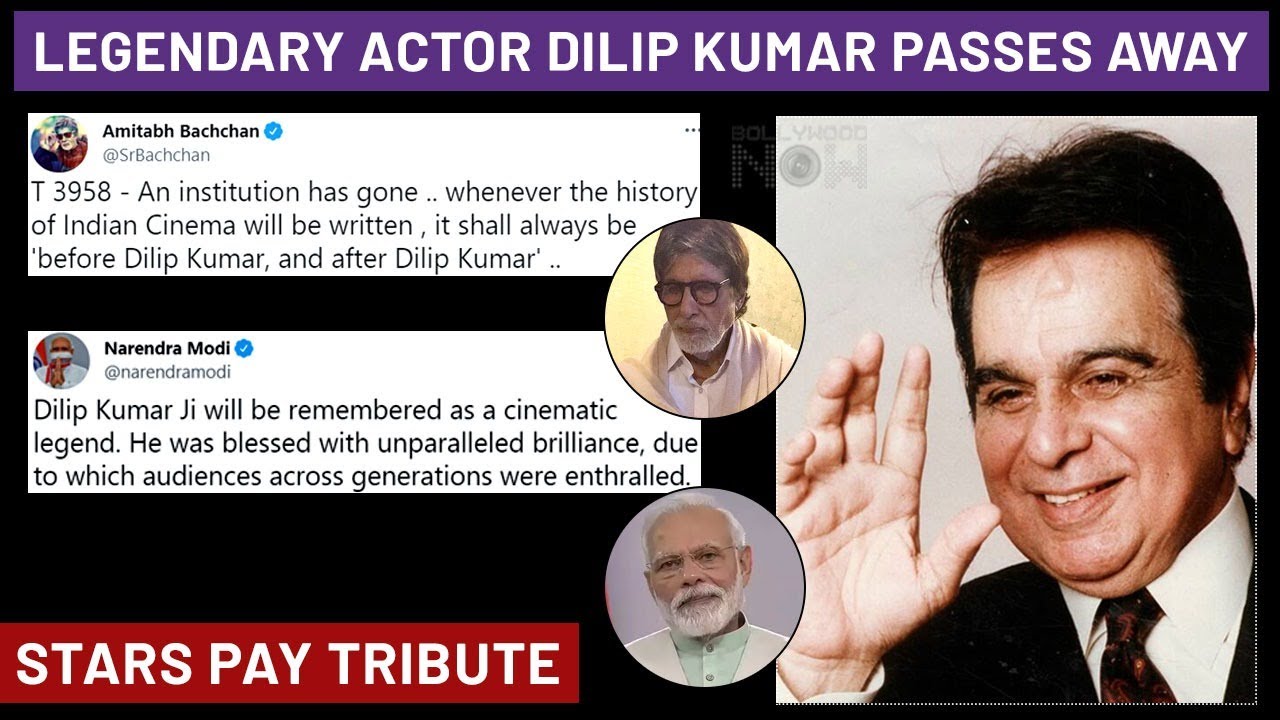 Dilip Kumar Passes Away | Bollywood Stars & Politicians EMOTIONAL Reaction |Remembering Tragedy King