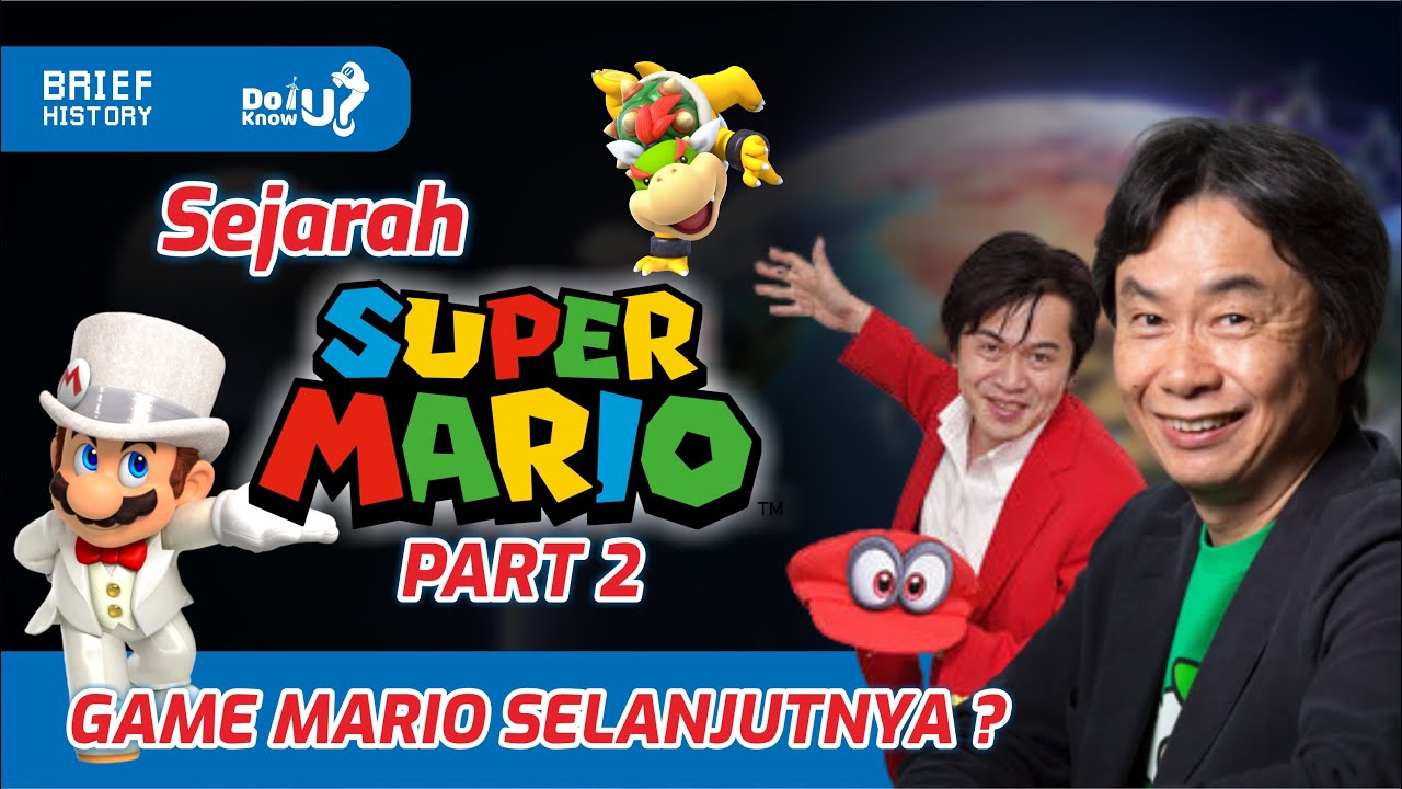 Inilah yang Merevolusi Games 3 Dimensi  -  Sejarah Super Mario (Part 2)