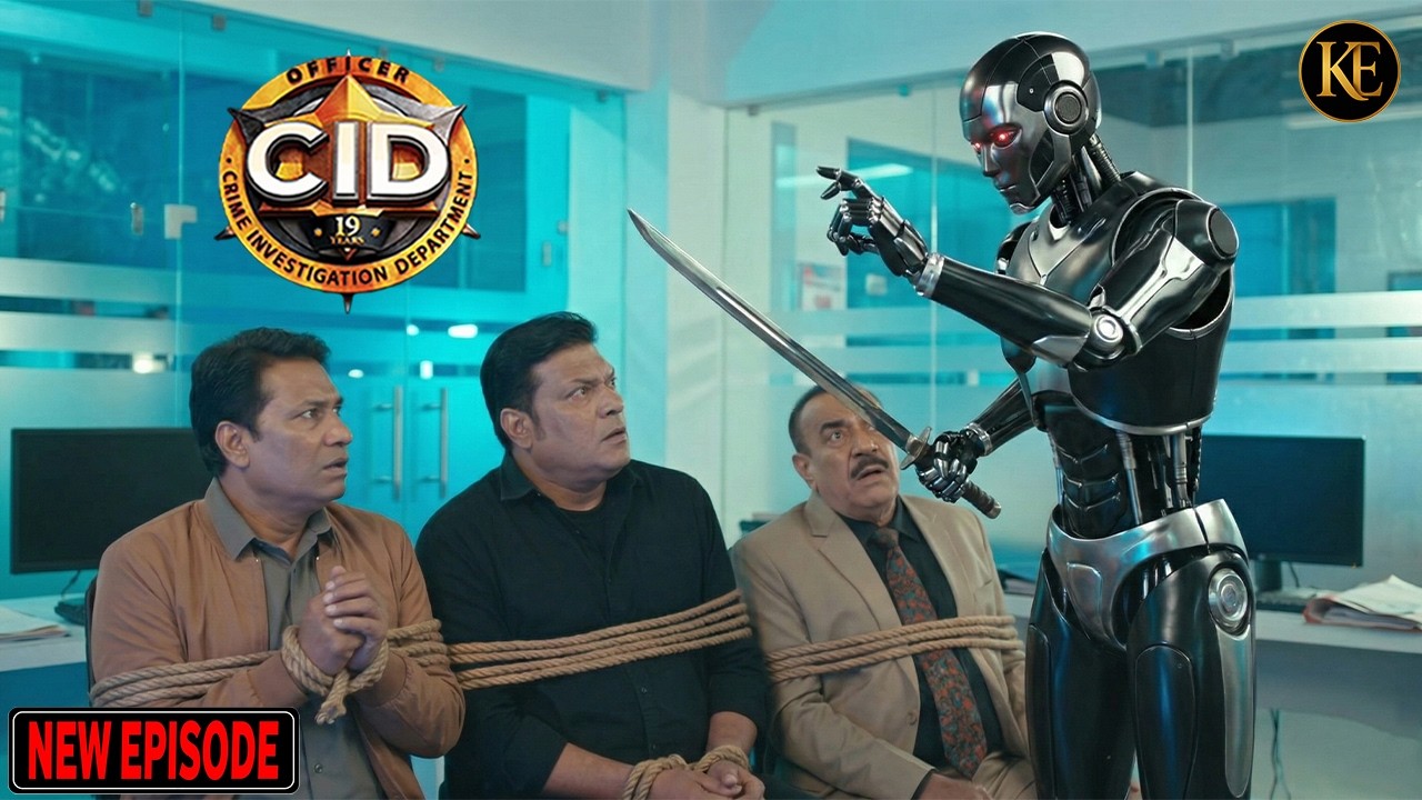 रोबोट ने CID टीम को रस्सी से बांधकर कैद कर लिया | CID | सी.आई.डी. | Latest Episode