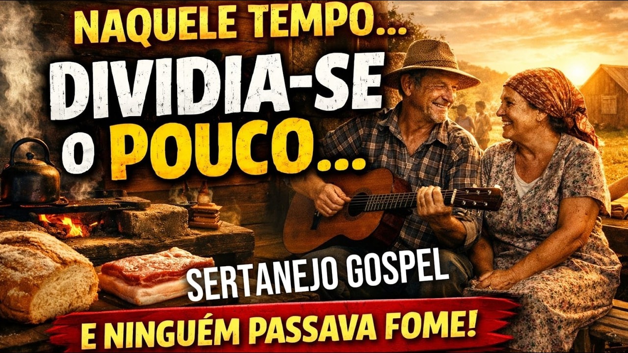 🔥 Na Roça Era Assim: Pouca Comida, Muita União | Música Sertaneja Raiz Gospel 🔥