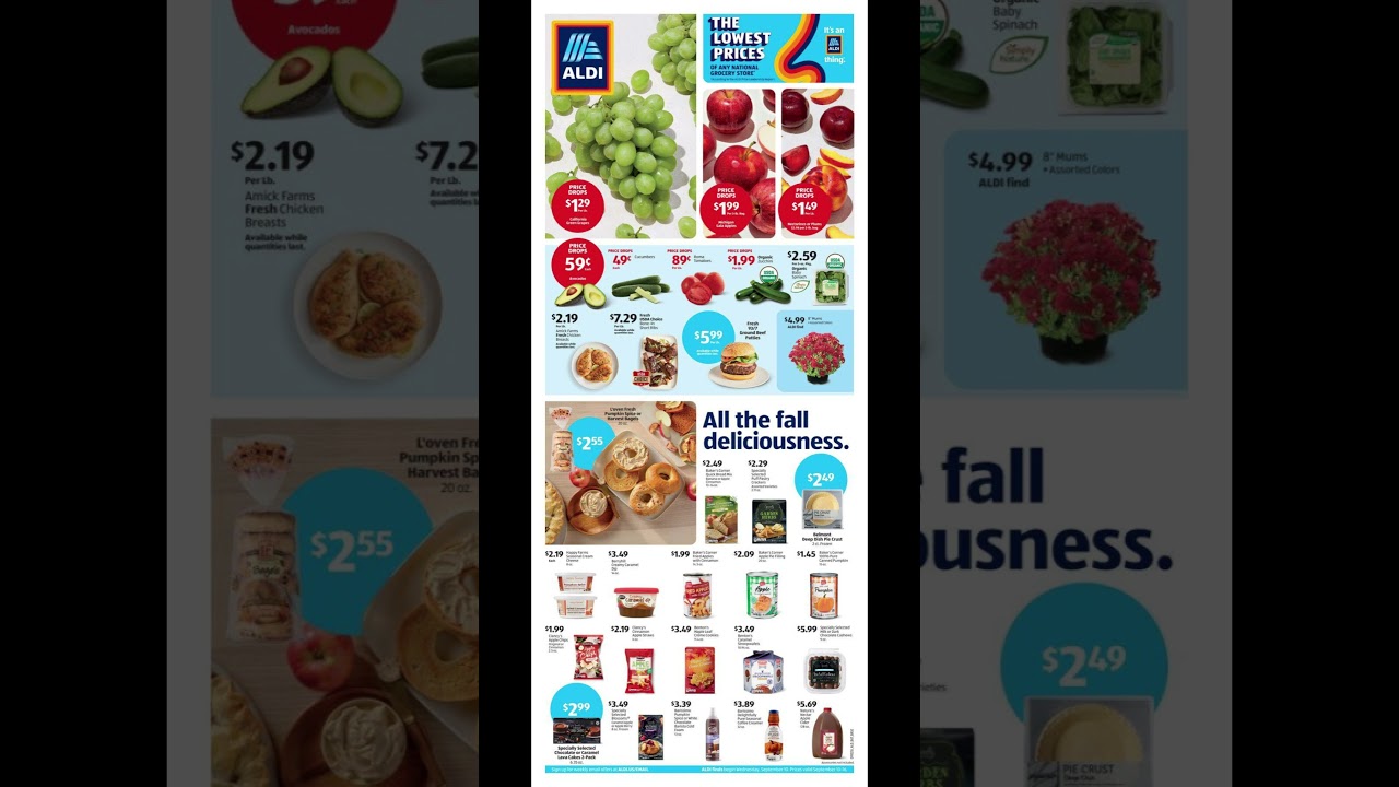 Aldi Weekly Ad September 10 &ndash; September 16, 2025
