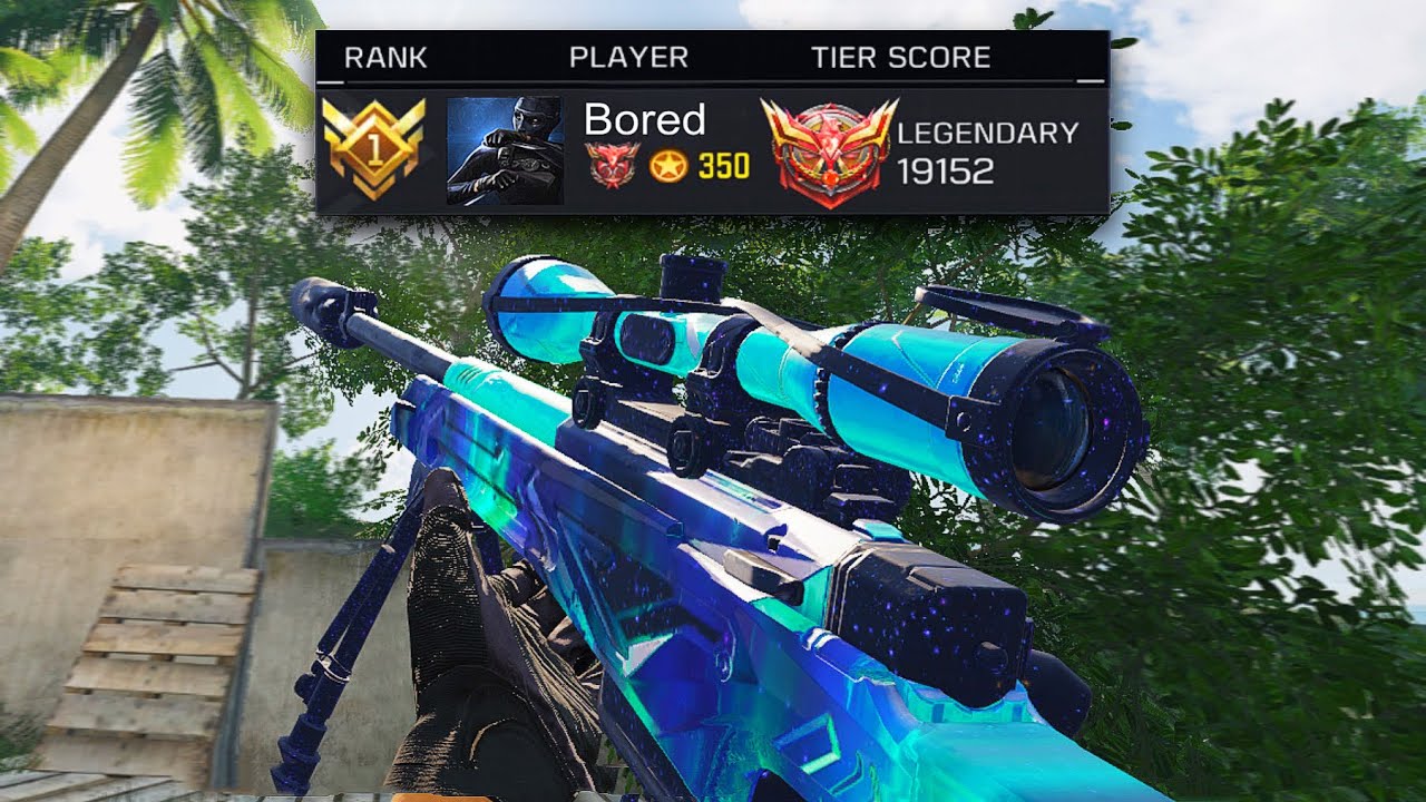 Top 100 vs Top 1 Global Tundra Sniper in COD Mobile! (Bored)