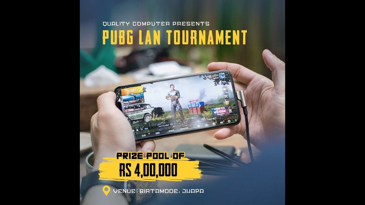 Pubg Mobile LAN Tournament in BIRTAMOD || REGISTER NOW || LINK IN DESCRIPTION