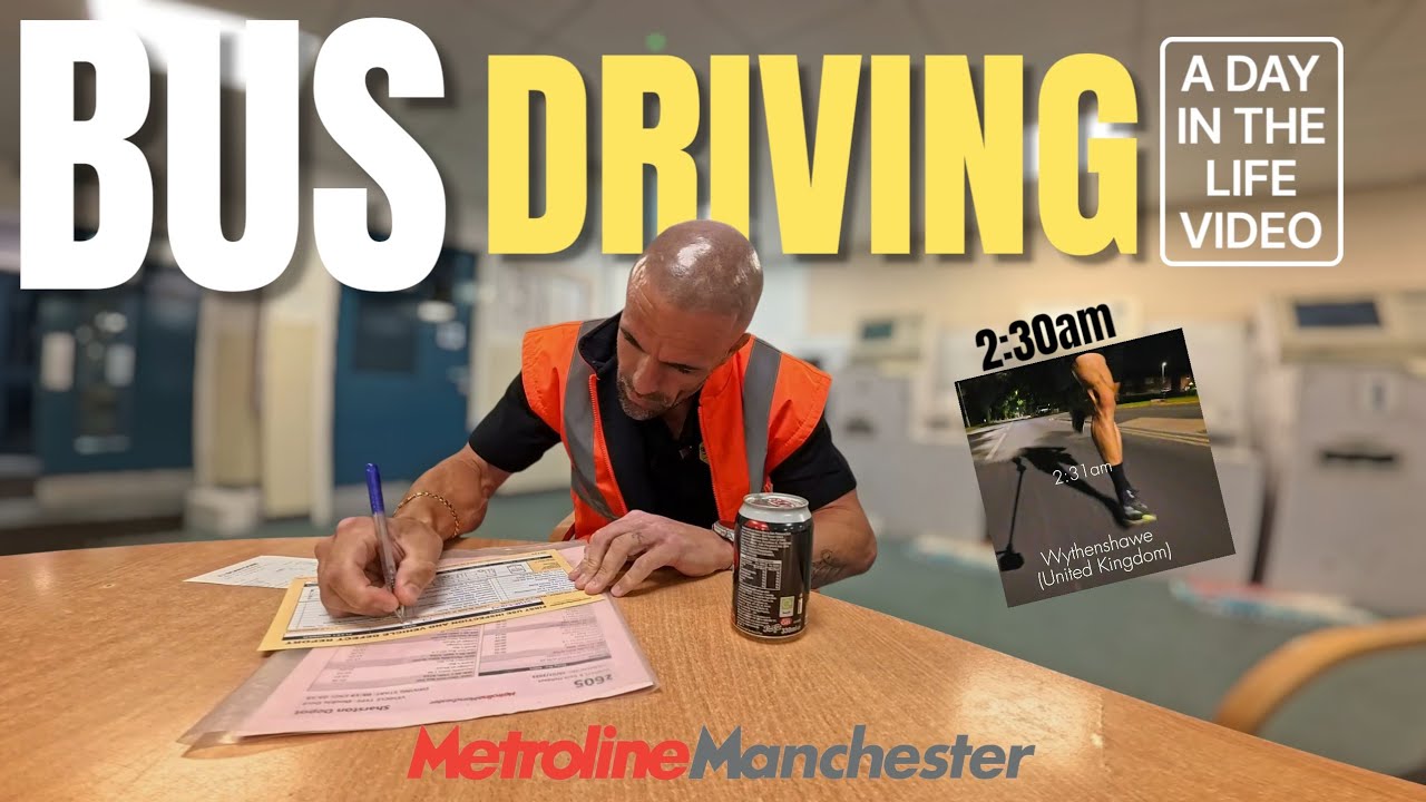 A full day BUS DRIVING | Day in the life Video