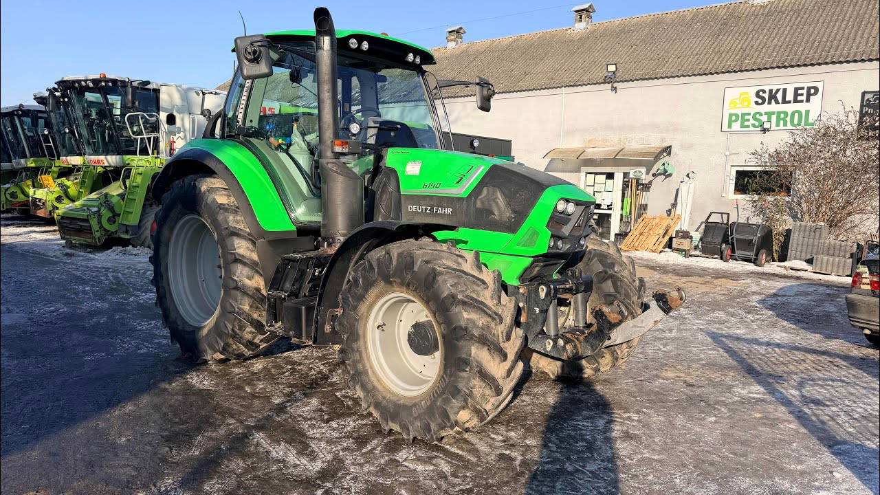 Deutz Fahr Agrotron 6140, 2015 rok, 4197 motogodzin, miękka oś i pneumatyka, cały w oryginale