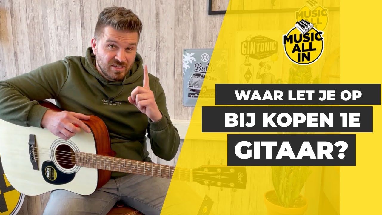 Waar let je op bij het kopen van een western gitaar?