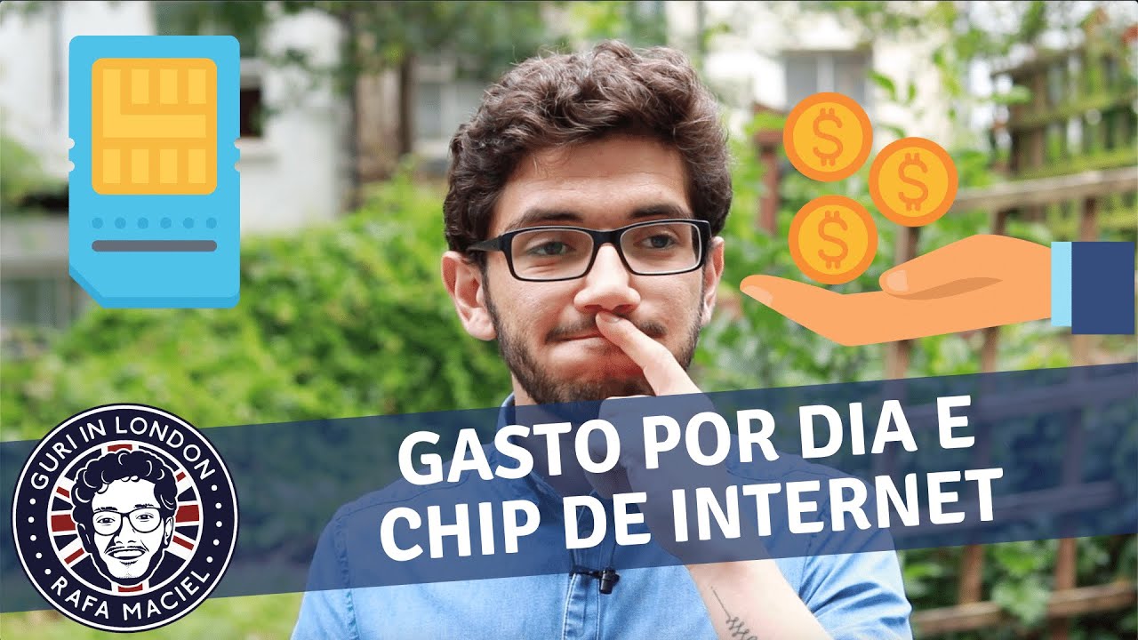 Gasto por dia e qual chip de internet comprar em Londres 🇬🇧